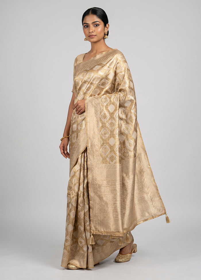 Multicolor Dupion Silk Saree With Blouse Piece