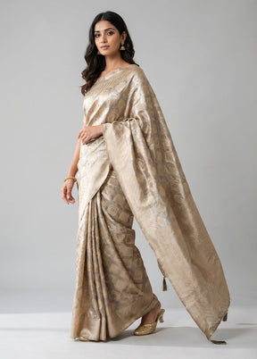 Multicolor Dupion Silk Saree With Blouse Piece