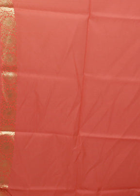 Multicolor Kora Silk Saree With Blouse Piece