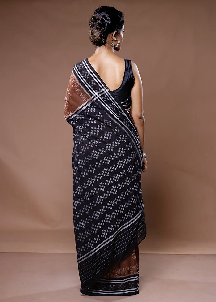 Rust Orissa Cotton Saree Without Blouse Piece - Indian Silk House Agencies