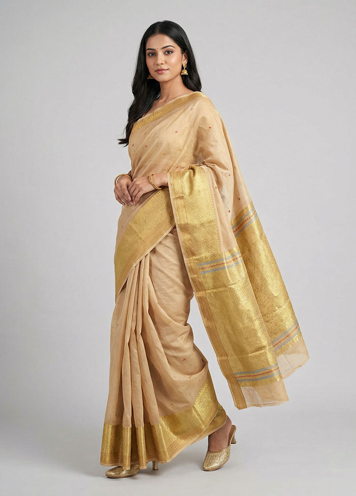 Purple Kanjivaram Silk Saree With Blouse Piece