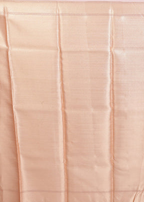 Pink Organza Saree With Blouse Piece