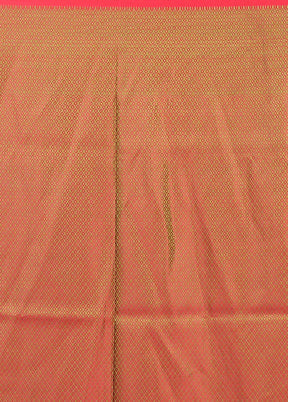 Pink Tanchoi Silk Saree With Blouse Piece