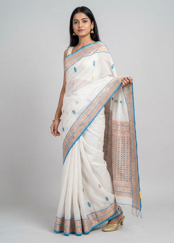 Multicolor Matka Silk Saree With Blouse Piece