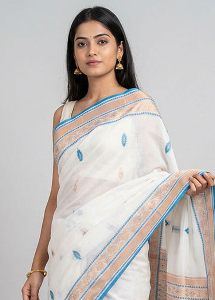 Multicolor Matka Silk Saree With Blouse Piece