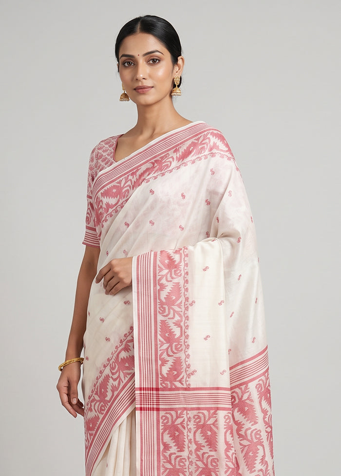 Multicolor Matka Silk Saree With Blouse Piece