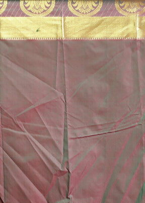 Green Kanjivaram Silk Saree With Blouse Piece