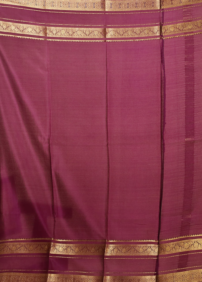 Green Printed Pure Silk Saree Without Blouse Piece