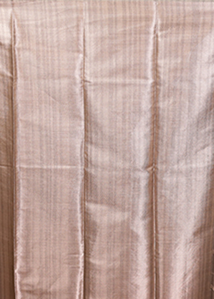 Green Kora Silk Saree With Blouse Piece