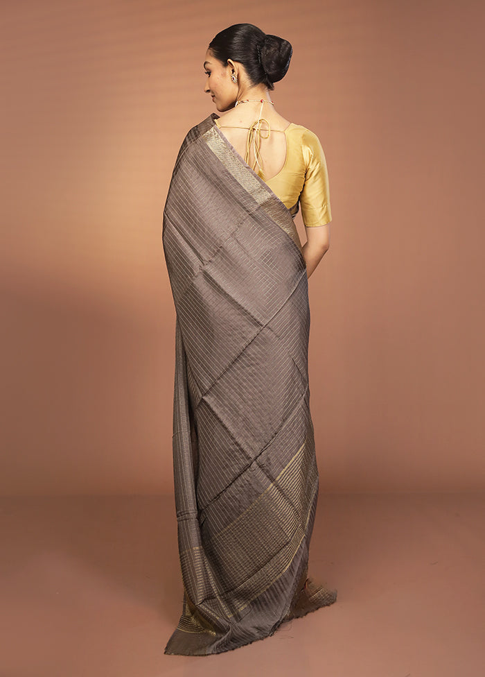 Multicolor Chiffon Silk Saree With Blouse Piece