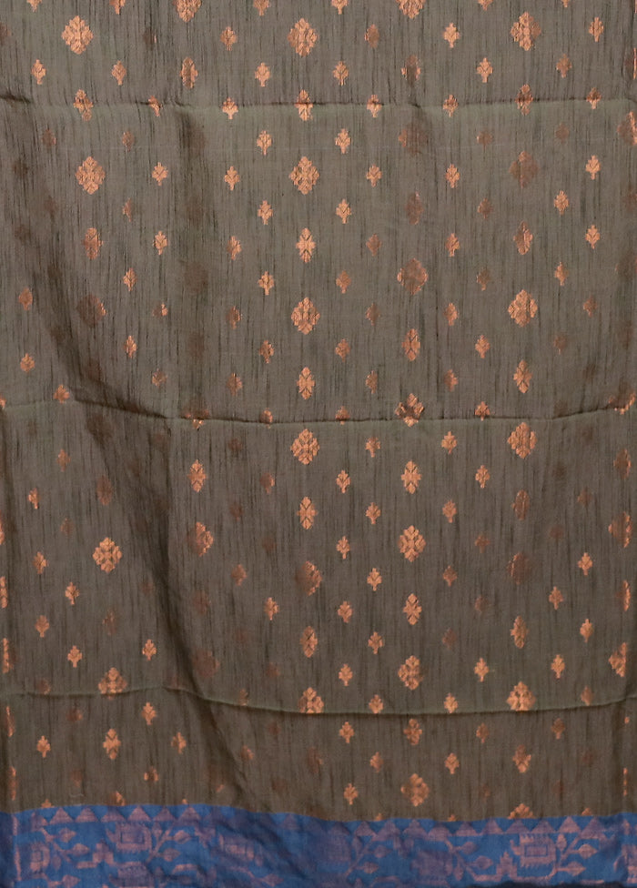 Cream Cotton Saree With Blouse Piece
