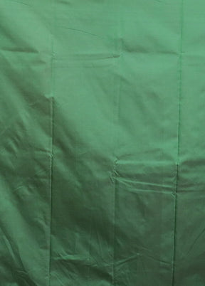 Green Kanjivaram Silk Saree With Blouse Piece