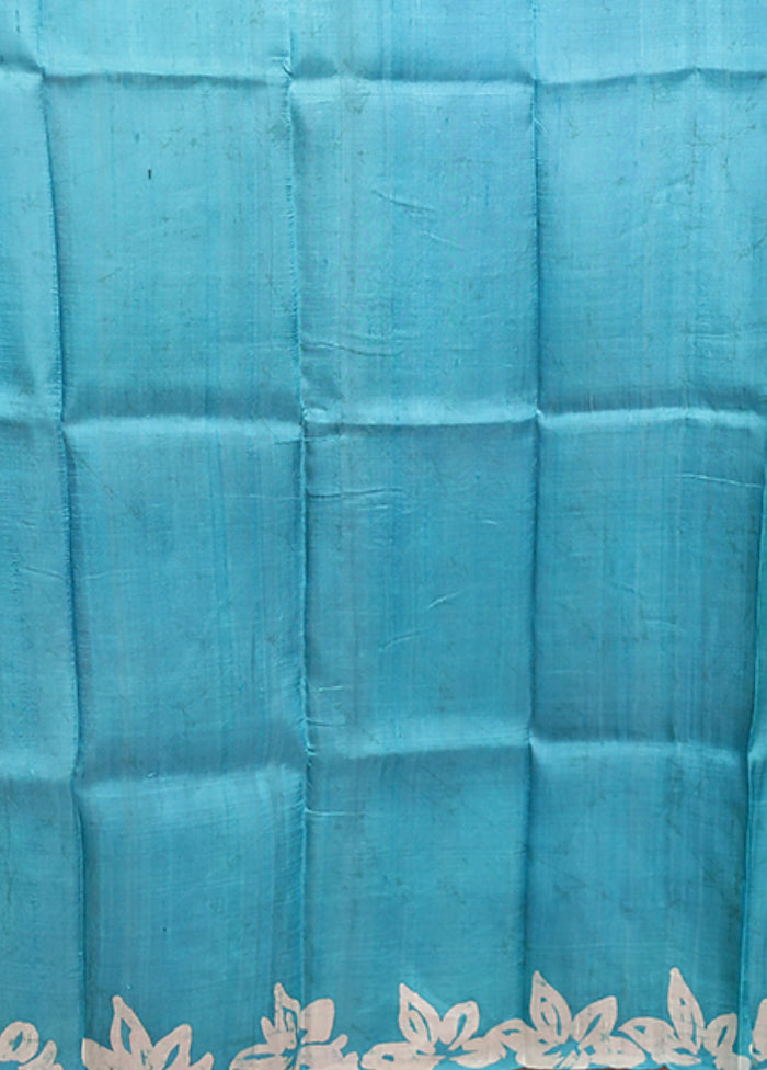 Multicolor Printed Pure Silk Saree Without Blouse Piece