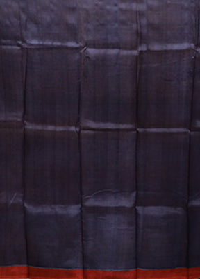 Maroon Printed Pure Silk Saree Without Blouse Piece