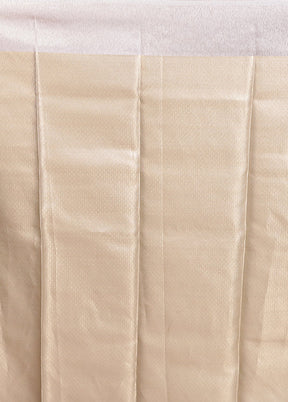 Gold Tissue Silk Saree With Blouse Piece