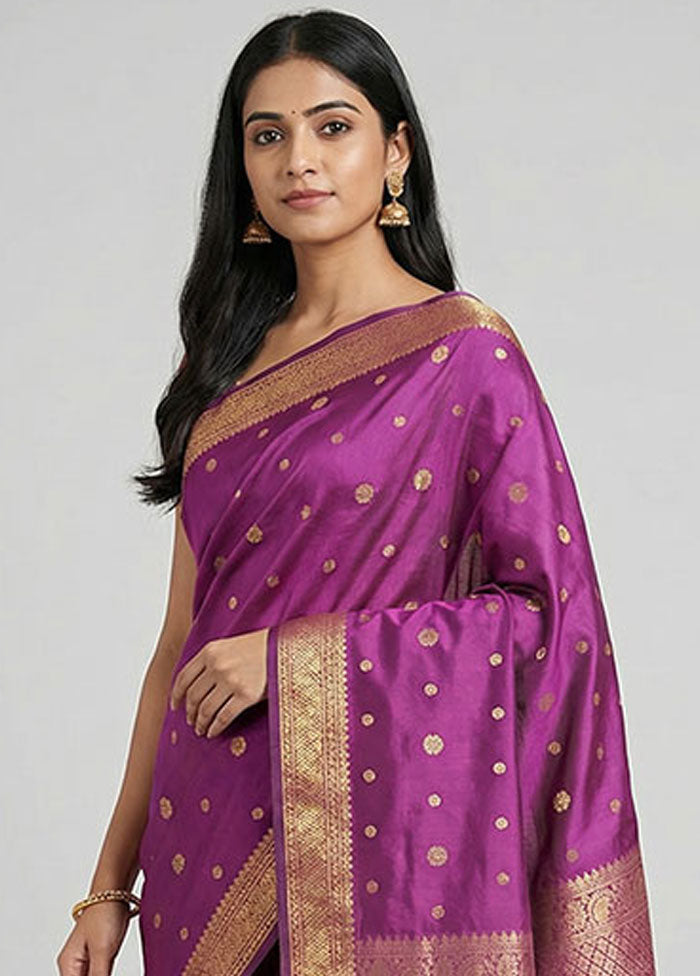 Green Kanjivaram Silk Saree With Blouse Piece