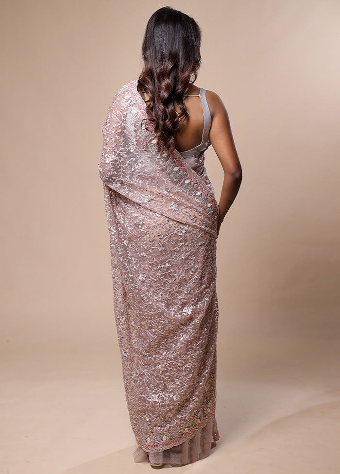 Pink Pure Handloom Silk Saree With Blouse Piece