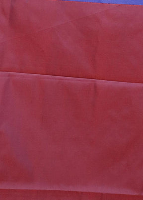 Orange Kanjivaram Silk Saree With Blouse Piece
