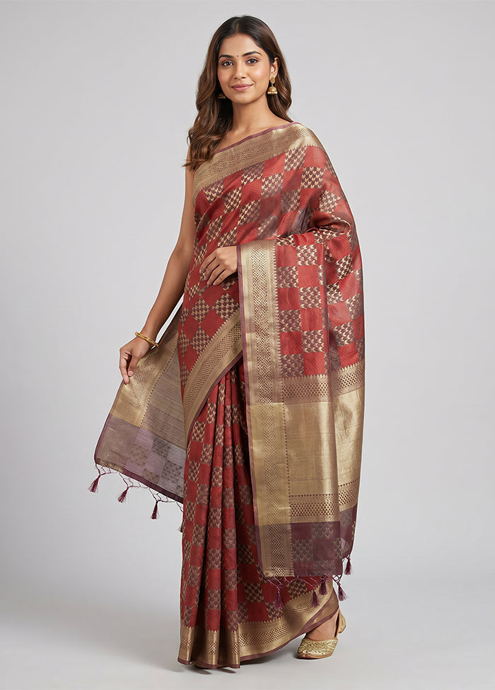 Multicolor Cotton Saree With Blouse Piece