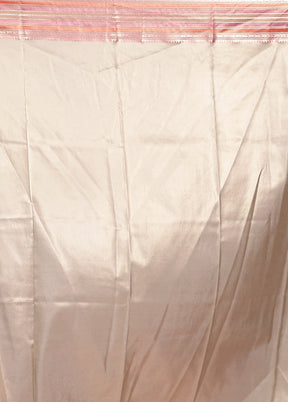 Grey Tissue Silk Saree With Blouse Piece