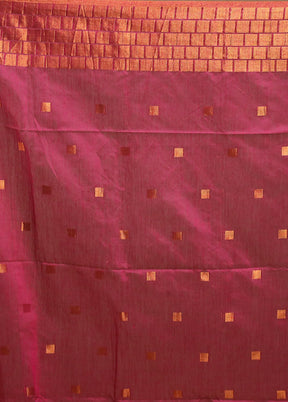 Blue Cotton Saree With Blouse Piece