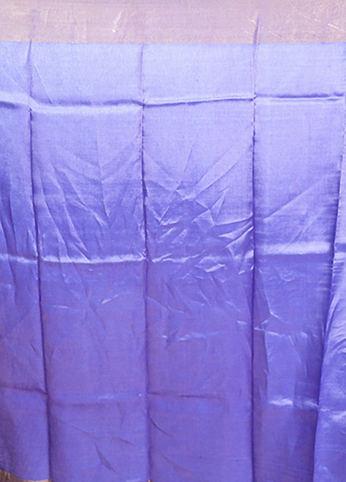 Multicolor Tussar Silk Saree With Blouse Piece
