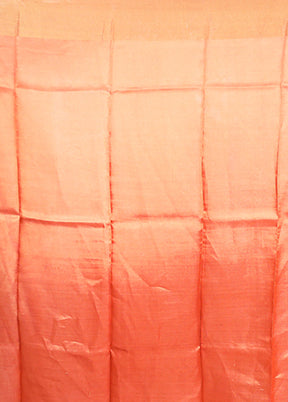 Multicolor Tussar Silk Saree With Blouse Piece