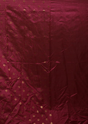 Pink Dupion Silk Saree With Blouse Piece