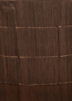 Black Handloom Matka Pure Silk Saree With Blouse Piece