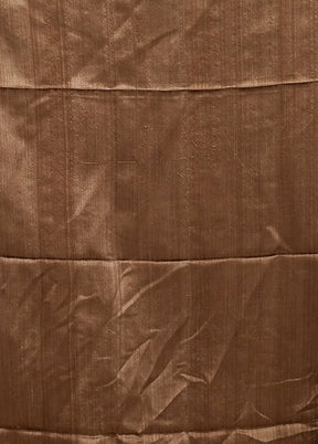Cream Handloom Matka Pure Silk Saree With Blouse Piece