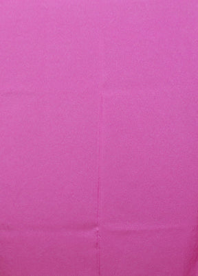 Pink Dupion Silk Saree With Blouse Piece