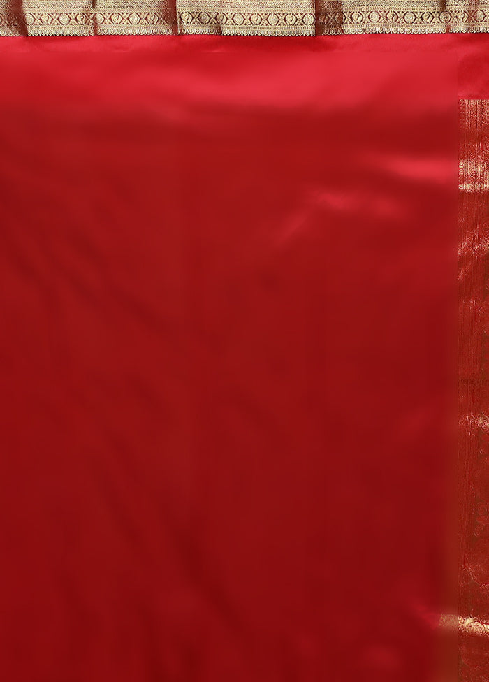 Blue Handloom Kanchipuram Pure Silk Saree With Blouse Piece