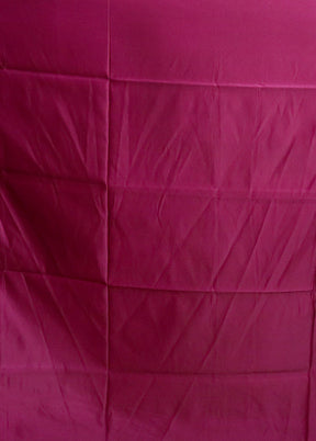 Purple Banarasi Silk Saree With Blouse Piece