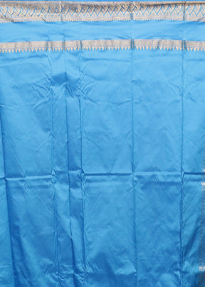Pink Handloom Kanjivaram Pure Silk Saree With Blouse Piece