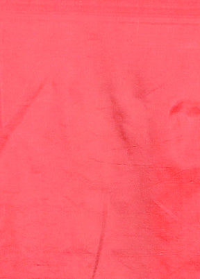 Pink Dupion Silk Saree With Blouse Piece