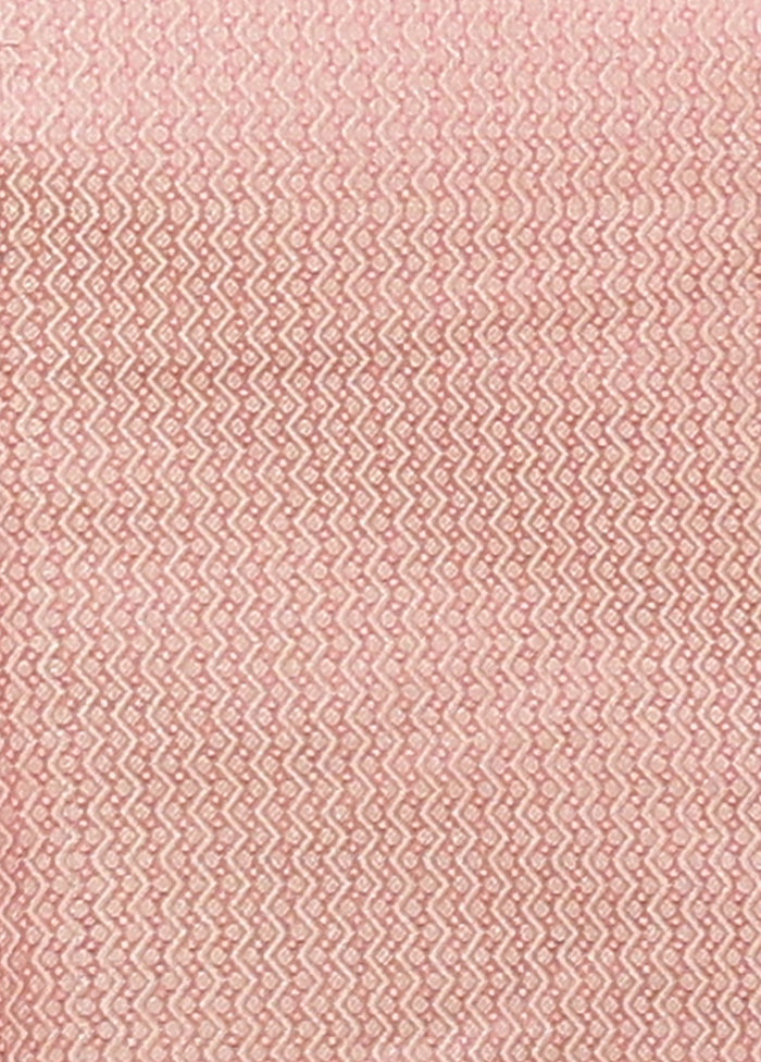 Pink Kota Cotton Saree With Blouse Piece