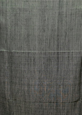 Green Handloom Matka Pure Silk Saree With Blouse Piece