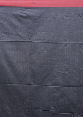 Grey Matka Silk Saree With Blouse Piece