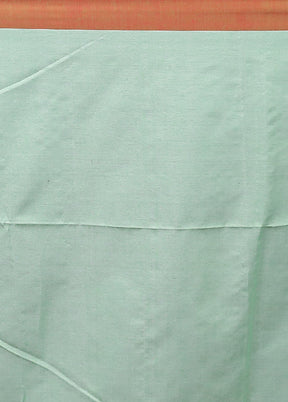 Green Matka Silk Saree With Blouse Piece
