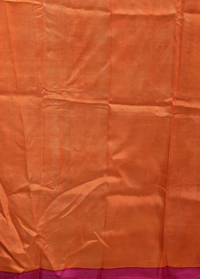 Pink Printed Pure Silk Saree Without Blouse Piece