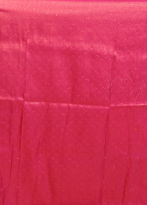 Blue Dupion Silk Saree With Blouse Piece