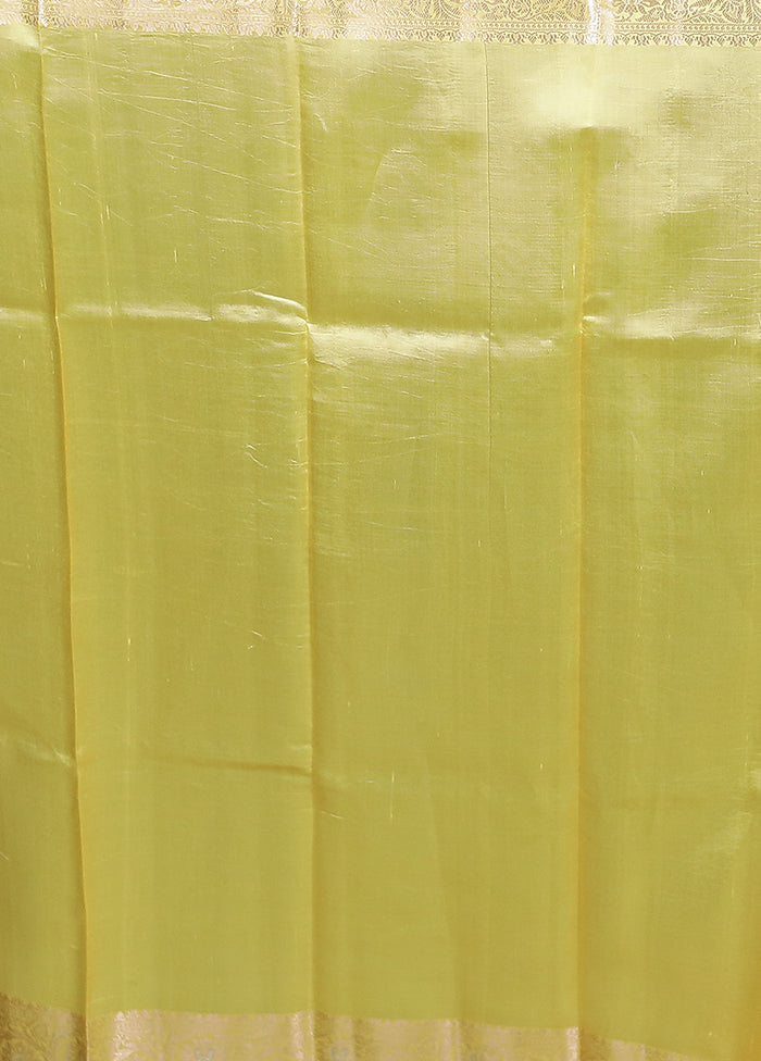 Cream Handloom Dupion Pure Silk Saree With Blouse Piece
