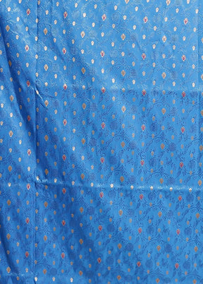 Pink Handloom Tanchoi Pure Silk Saree With Blouse Piece