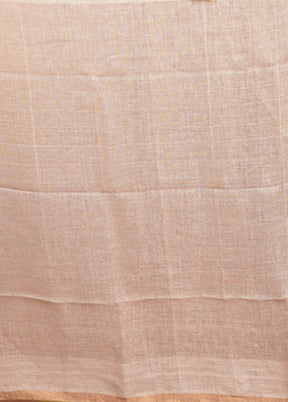 Pink Matka Silk Saree With Blouse Piece
