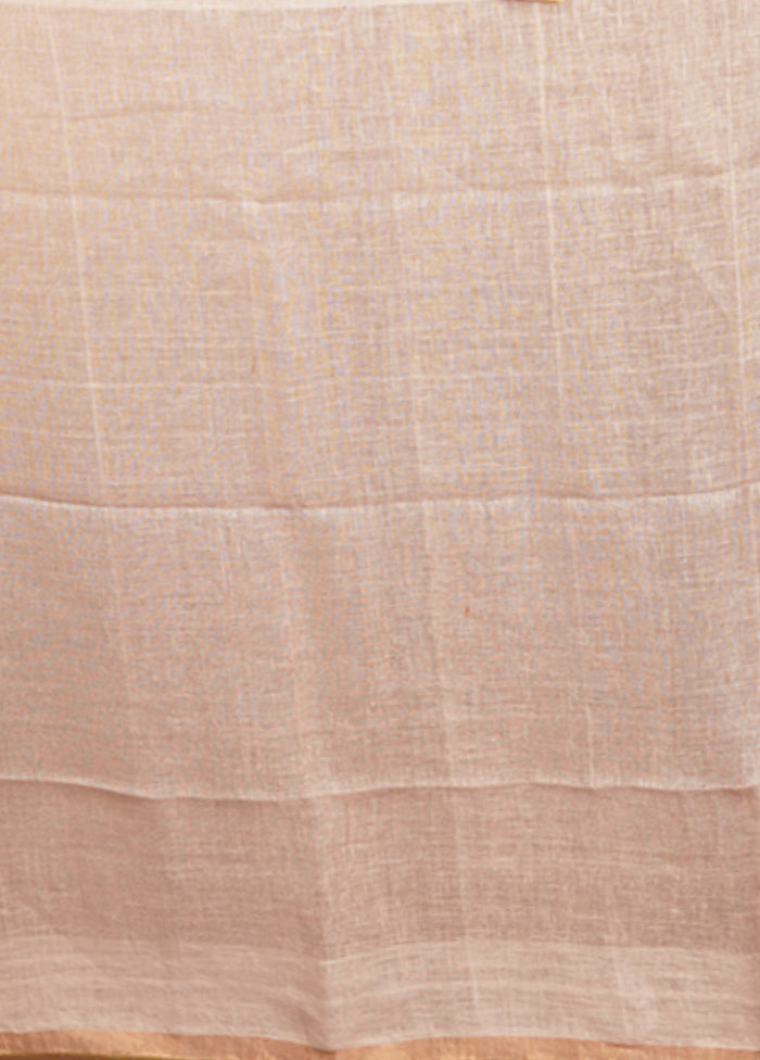 Pink Matka Silk Saree With Blouse Piece