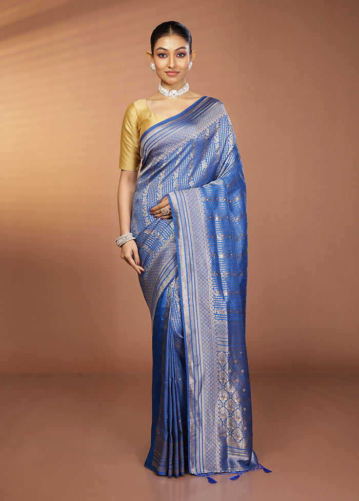 Maroon Dupion Silk Saree With Blouse Piece