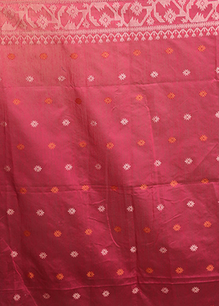 Green Matka Silk Saree With Blouse Piece