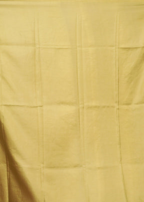 Green Handloom Printed Pure Silk Saree Without Blouse Piece