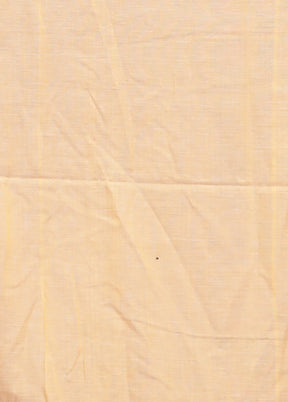 Cream Matka Silk Saree With Blouse Piece