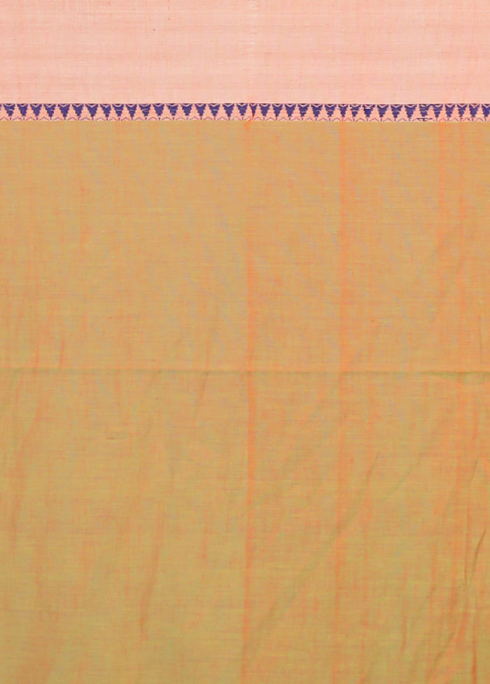 Rust Matka Silk Saree Without Blouse Piece